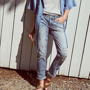 Anthropology Pilcro and Letterpress Jeans